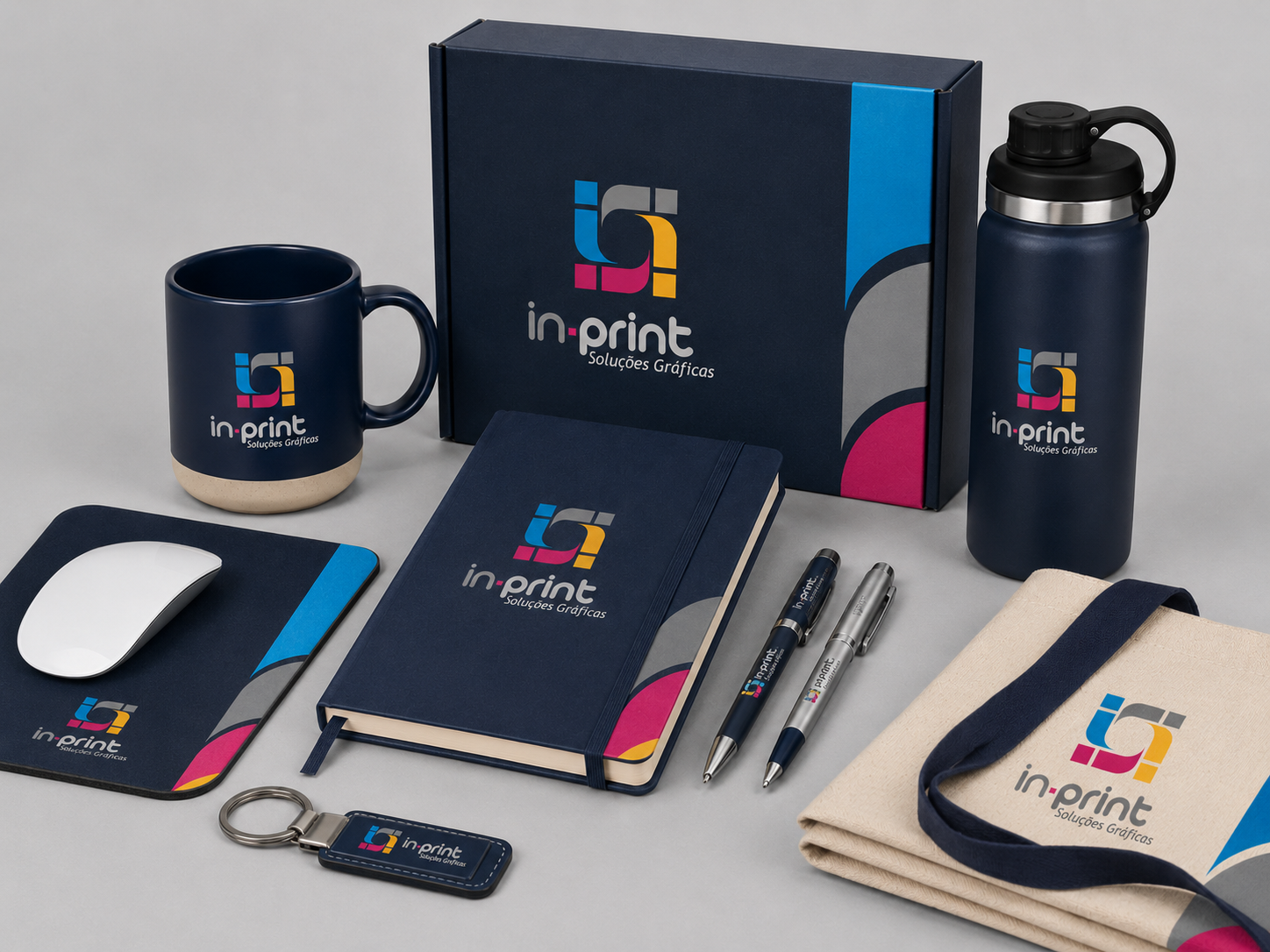 Brindes e presentes personalizados com a marca InPrint